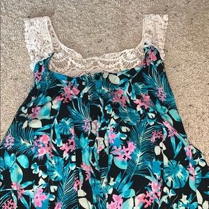 Rue 21 Palm Tree Romper